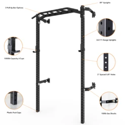 BYO Package: Profile® ONE Squat Rack With Pull-Up Bar -Fitness Equipment 89 95 ONE Feature 1 f7e8863c 3f64 4b8a b743 c8240775d540
