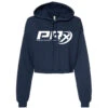 PRx Women's Crop Hoodie -Fitness Equipment CropHoodiesNavy