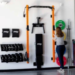 BYO Package: Profile® PRO Squat Rack With Pull-Up Bar -Fitness Equipment KylieFolding