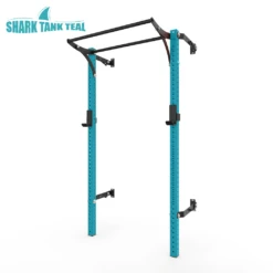 Profile PRO Squat Rack - Shark Tank Teal -Fitness Equipment Teal PROorangeUpdated Kipping