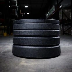 PRx USA Crumb Rubber Plates -Fitness Equipment bars plates and collars diamond pro crumb rubber bumper plates 8