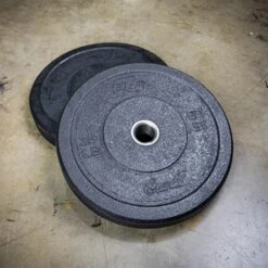 PRx Crumb Rubber Bumper Plates -Fitness Equipment bars plates and collars prx crumb rubber bumper plates 5