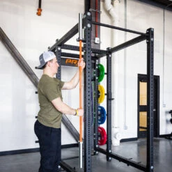 Build Limitless® Rack Mount Bar Hanger -Fitness Equipment build limitless accessories build limitless rack mount bar hanger 3