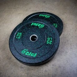 PRx Color Fleck Bumper Plates -Fitness Equipment rubber plates prx color fleck bumper plates 5