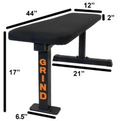 GRIND Fitness Flat Bench -Fitness Equipment strength equipment grind fitness flat bench 4
