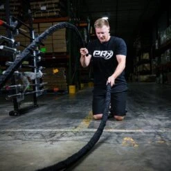 PRx Nylon Covered Battle Rope -Fitness Equipment strength equipment prx nylon covered battle rope 4