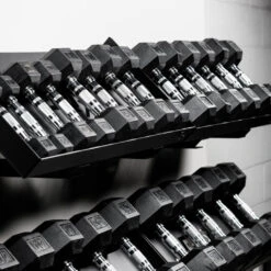 PRx Wall-Mount Dumbbell Storage -Fitness Equipment wall mounted storage prx wall mount dumbbell storage 3